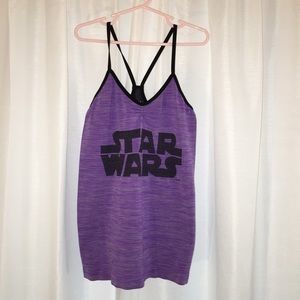 Lucasfilm Ltd Star Wars Purple Tank Size M 8/10